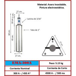 Electrodo EMA-300A | Magneto Activo Profesional 450A